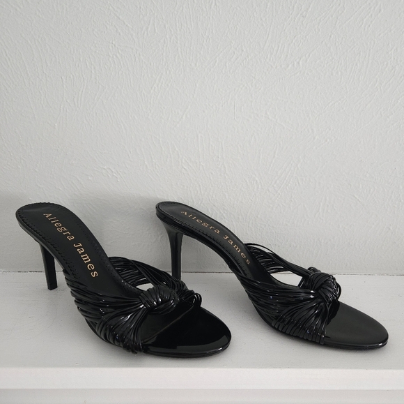 NWOT Allegra James Marly Knot Stiletto Slide - Picture 2 of 9